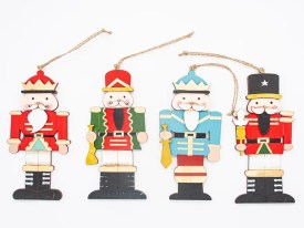 Adorno madera Navidad CASCANUECES
